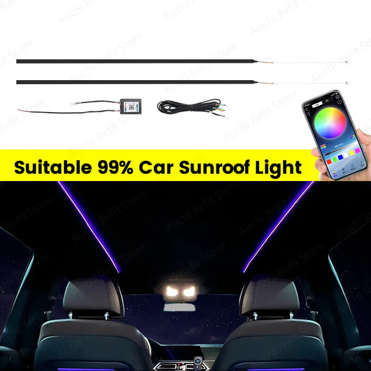 For Tesla Toyota Honda Audi Benz 256 Colour Sunroof BMW Roof