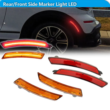 For 2ND Gen MINI Cooper R55 R56 R57 R58 R59 R60 R61 Amber Red