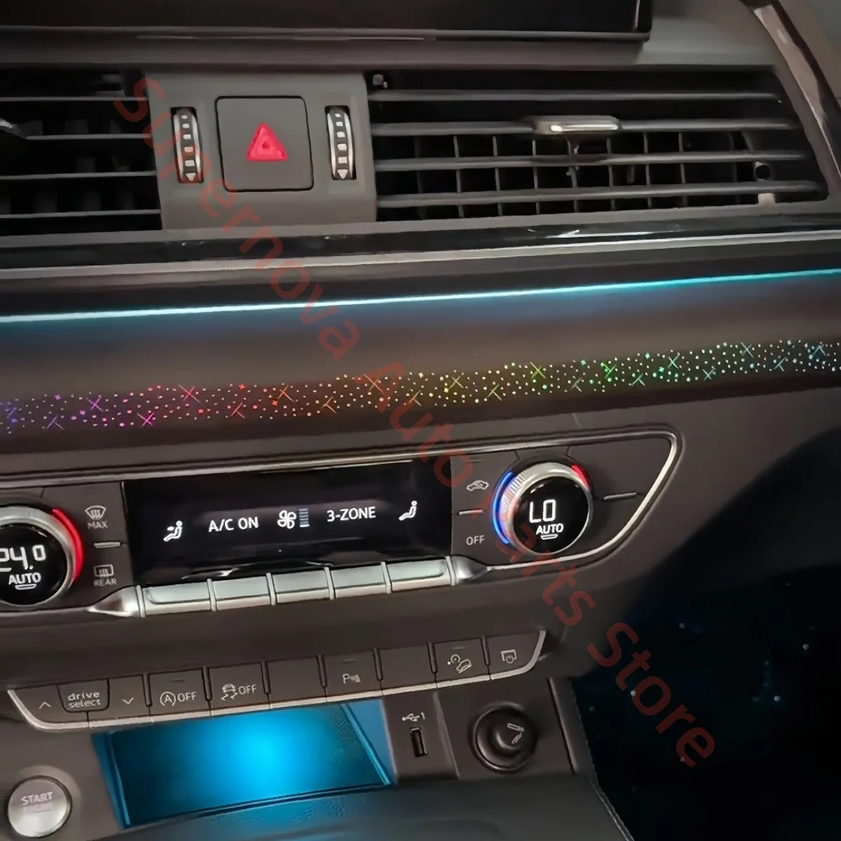 For Audi Q5L 2018-2025 LED Ambient Interior Lighting Upgrade