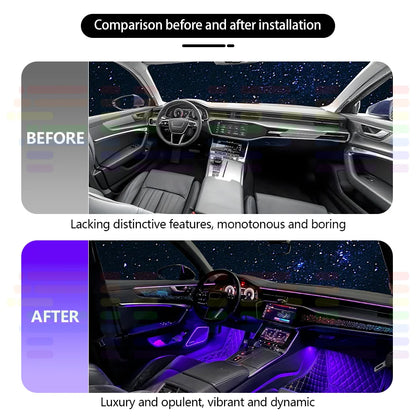 For Audi Q7 2020-2025 Y Dynamic Color Changing Ambient Lighting