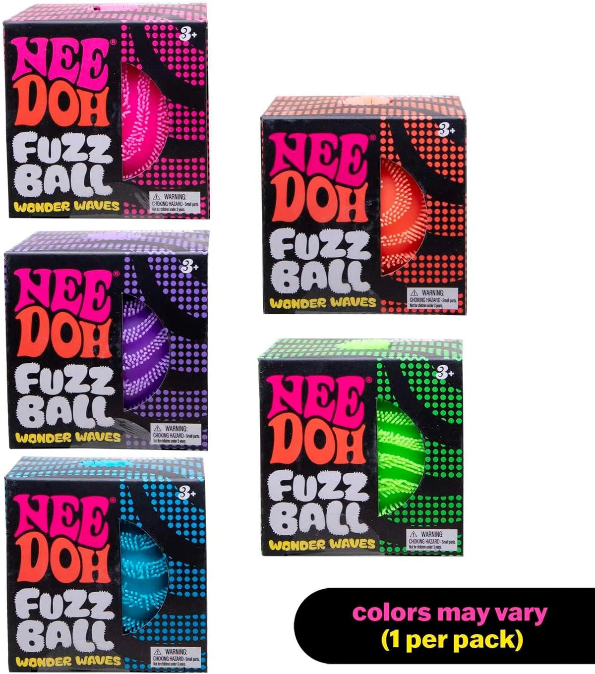 For People Under Pressure Fun Soft Needoh Fuzz Ball Blind Box