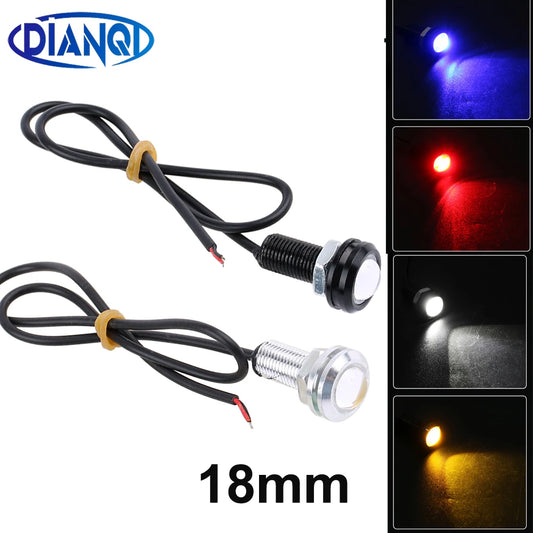 1PC 18MM 12V External Truck Daytime Running Parking Eagle