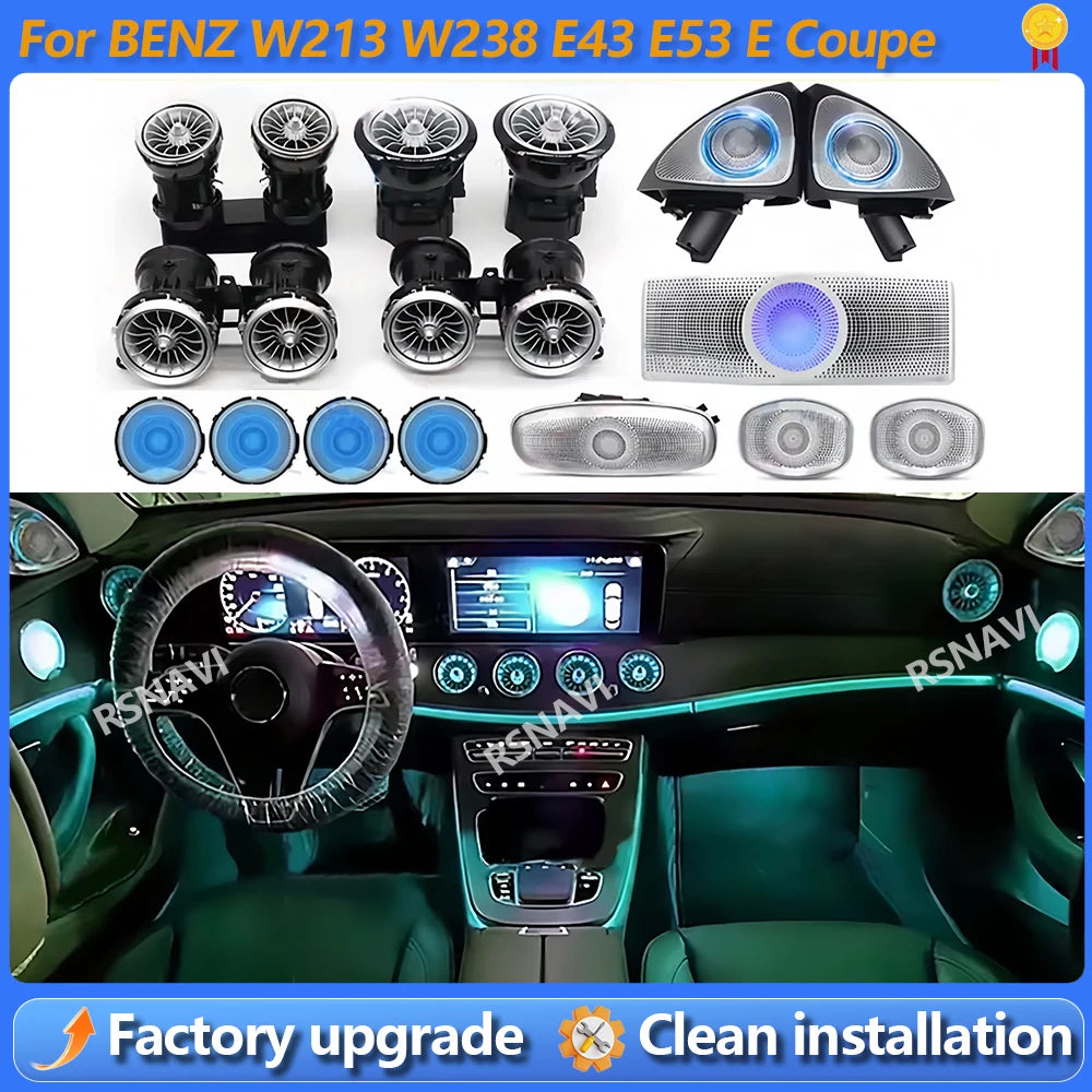 For Mercedes Benz W213 E-Class E Colors Air Vents Coupe W238 E43
