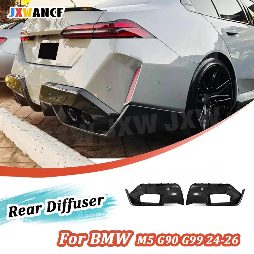For BMW M5 G90 G99 2024-2026 Jxwancf Dry Carbon Fiber Rear