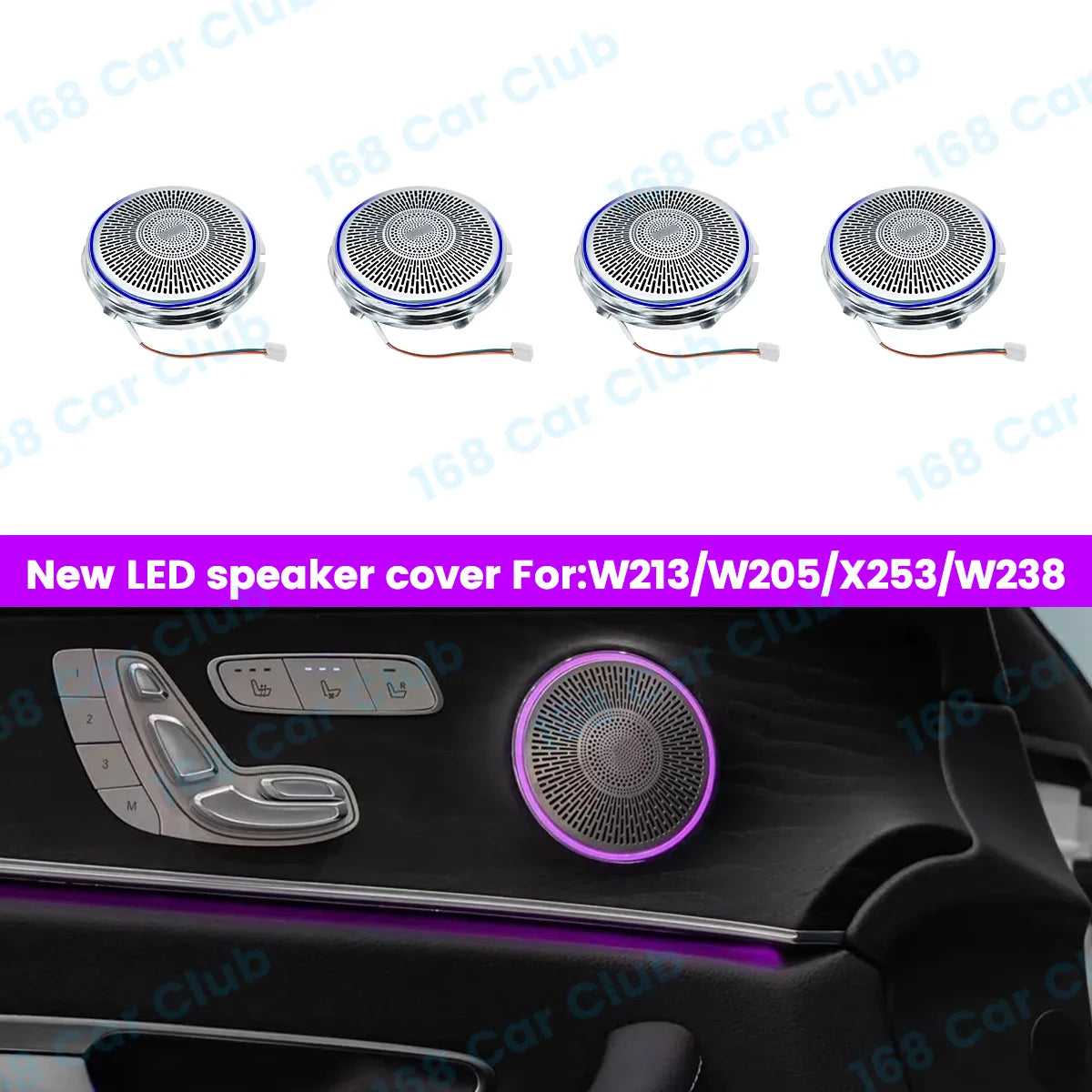 For Mercedes Benz W205 W213 X253 Ambient W238 C E Glc Class