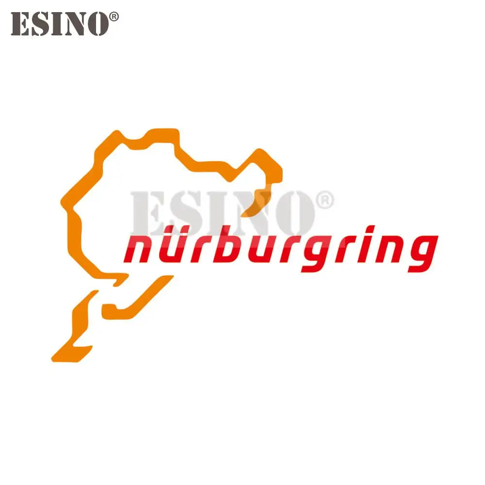 Creative Funny Fashion Decal Nurburgring Motor Sport Racing Road