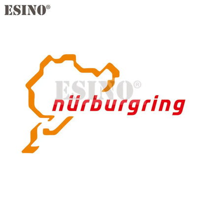 Creative Funny Fashion Decal Nurburgring Motor Sport Racing Road