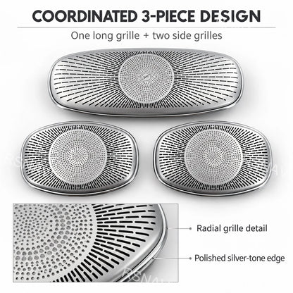 For Mercedes-Benz C-Class W205 Glc X253 3-piece Rear Roof