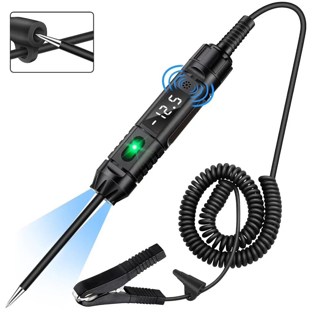 For Auto Electrical System 3-72v Digital Test Circuit Tester