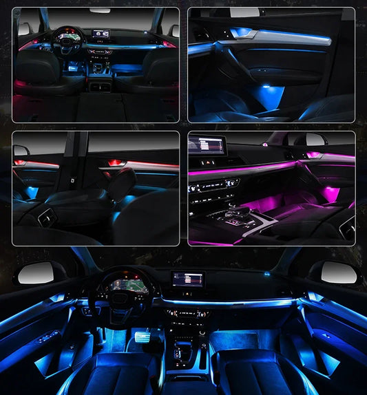 For Audi Ambient Light Lamp Upgrade Colors A4 A4L Q5 Q5L