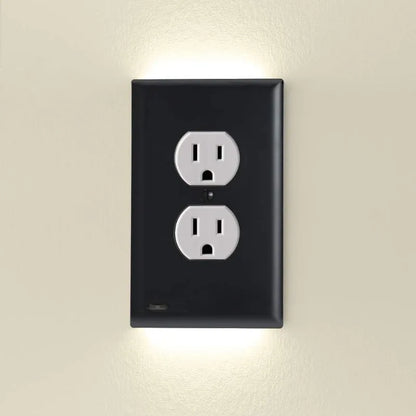 Sensor Duplex Electrical Outlet Plugboard plug-in Receptacle