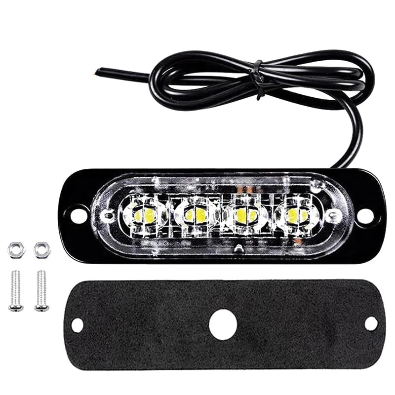 4LED Truck Trailer Beacon Side Waterproof Dc 12V 24V