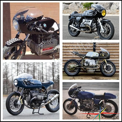 For Honda Cb Cm Cl Gl Cafe Racer 6.25 Headlight Half Fairing Cx