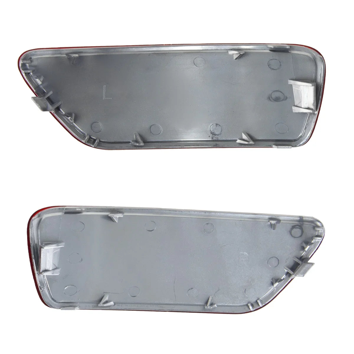 For Jeep Compass Grand Cherokee Dodge Red Rear Bumper Reflector