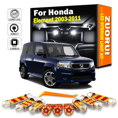 For Honda Element 2003 2004 2005 Zuorui 10PCS Interior Number