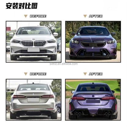 For BMW 5 Series G60 26style M5 Body Kits Bumper