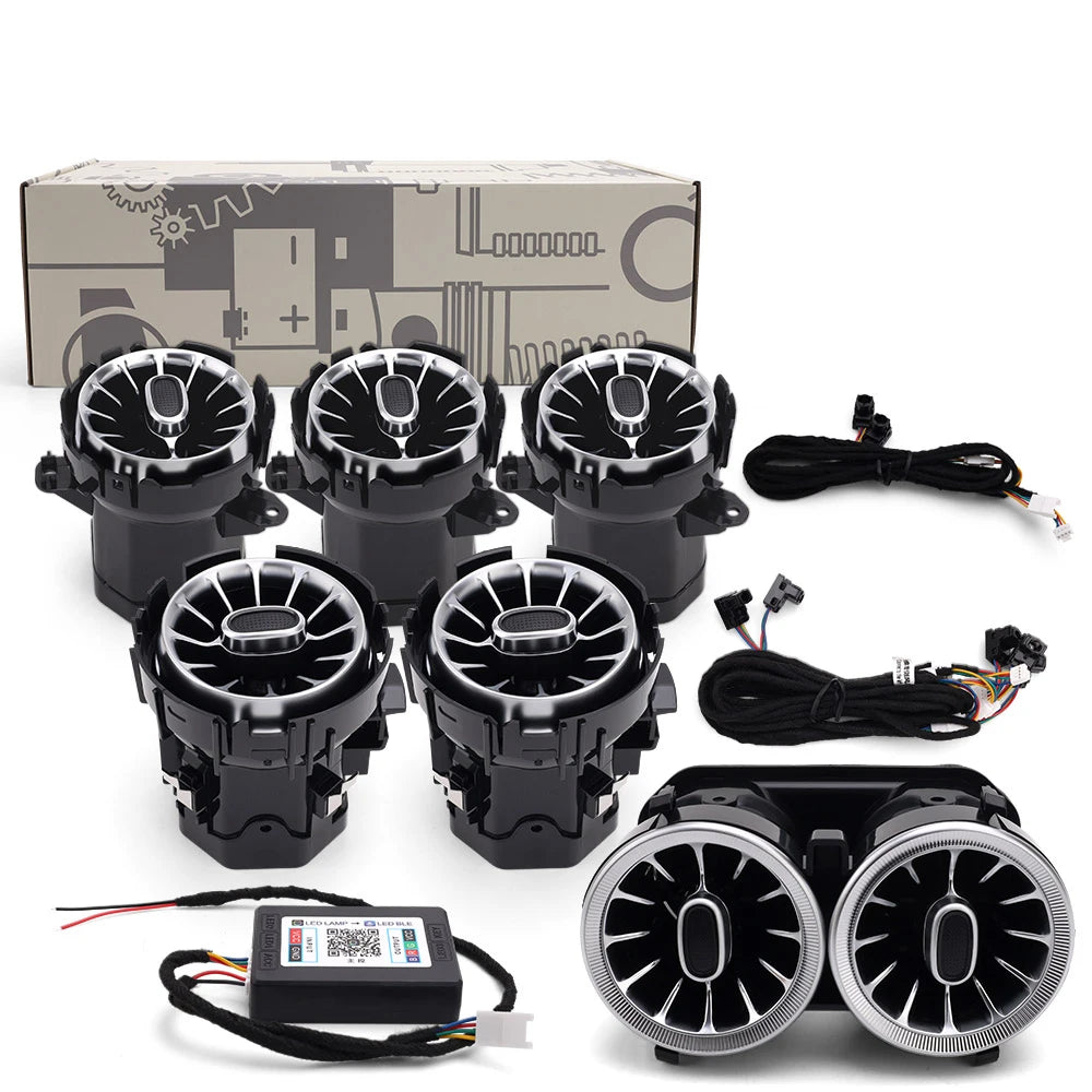 For Mercedes Benz A W177 A45 APP Control 64color Ambient Air