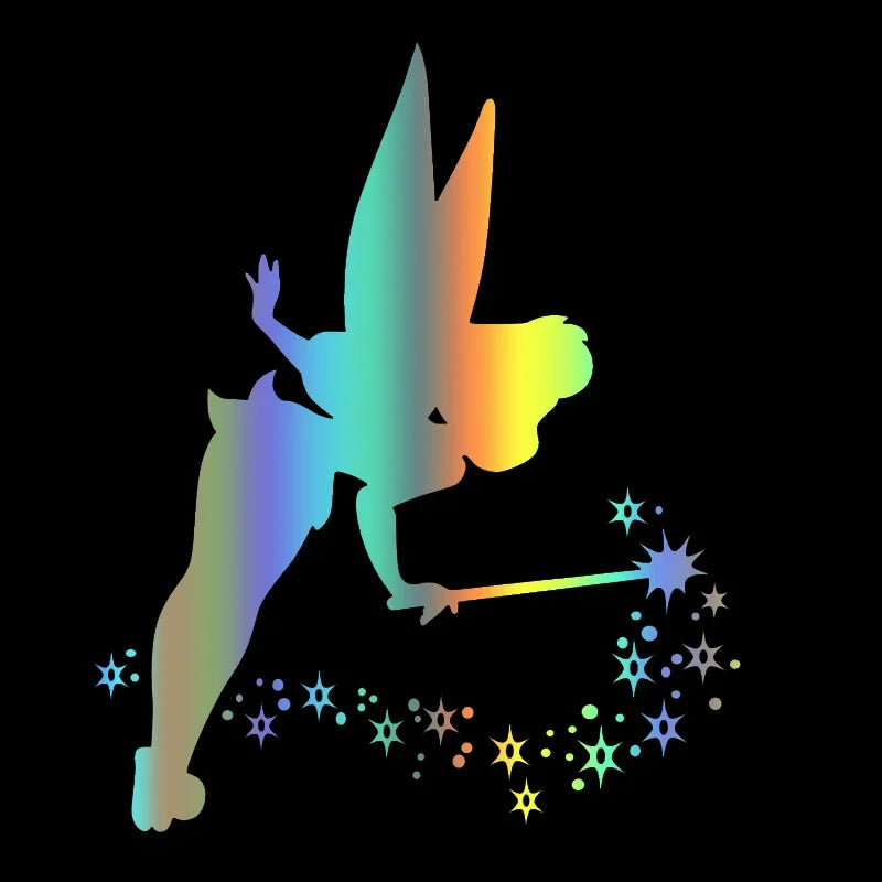 15CM Magic Wand Tinkerbell Star Modeling Exterior Parts Sticker