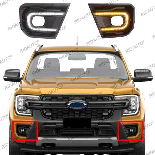 For Ford Ranger T9 Xl Xlt Fog Turn Signal Daytime Running Fit