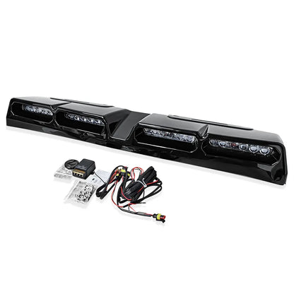 For Nissan Navara 2023 2024 LED Front Roof Wing Lip Bars Pickup