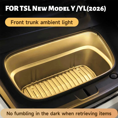 For Tesla 2026 Model Y Juniper Front Trunk Frunk Ambient