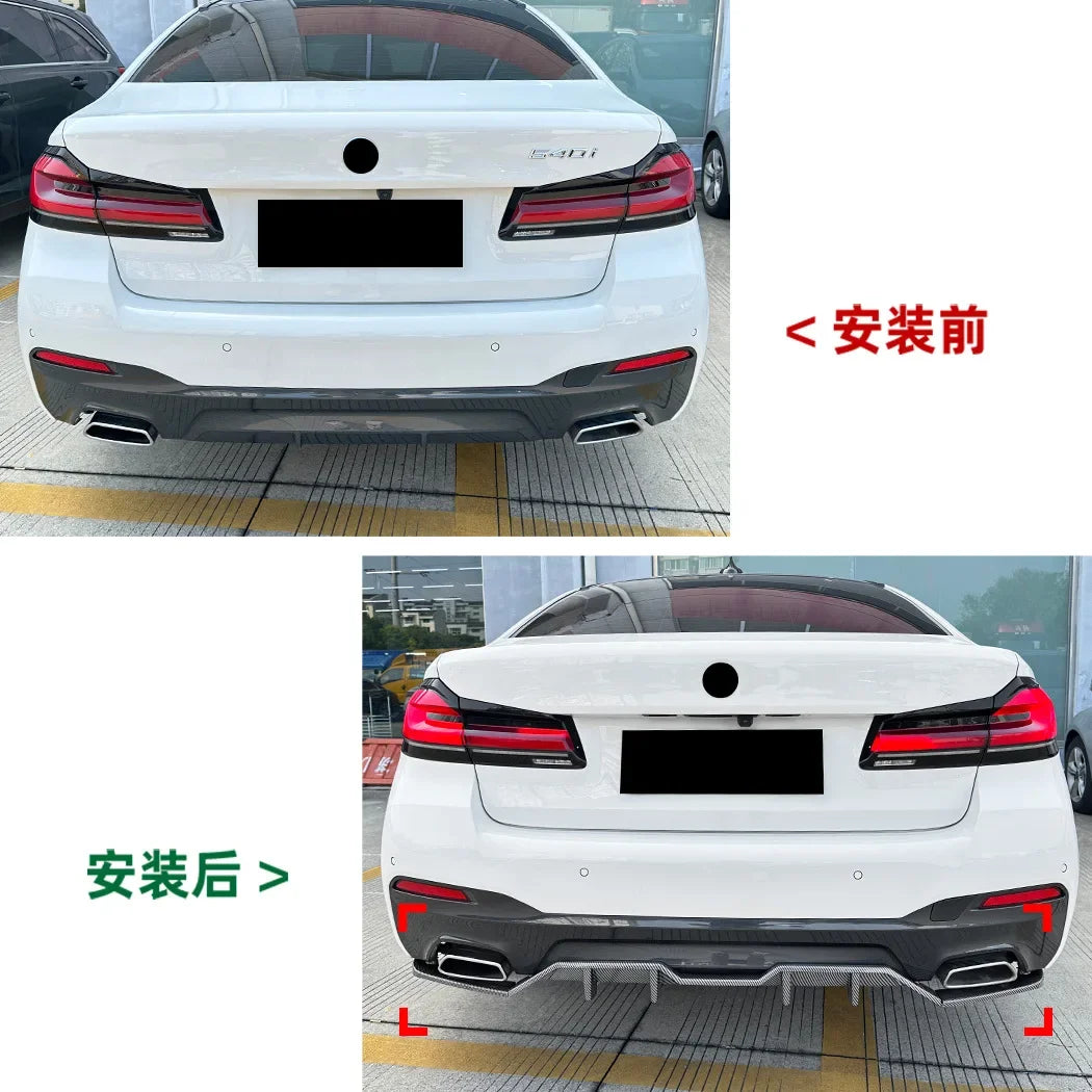For BMW 5 Series G30 Lci 3PCS M Sport Mp 2017-2023 Rear Bumper