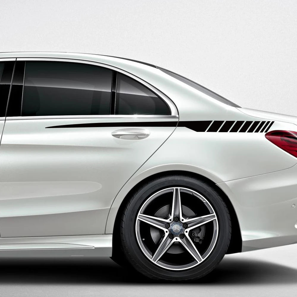 Sticker Body Side Decal Kit Film Waterproof Vinyl Decals
