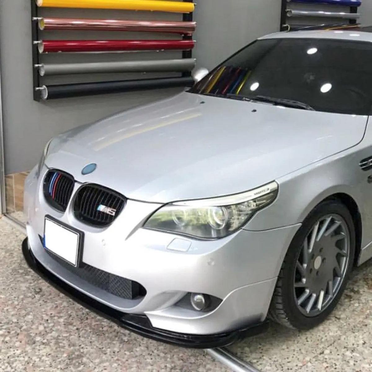 For BMW 5 Series E60 E61 M Sport 2005-2010 Front Bumper Spoiler