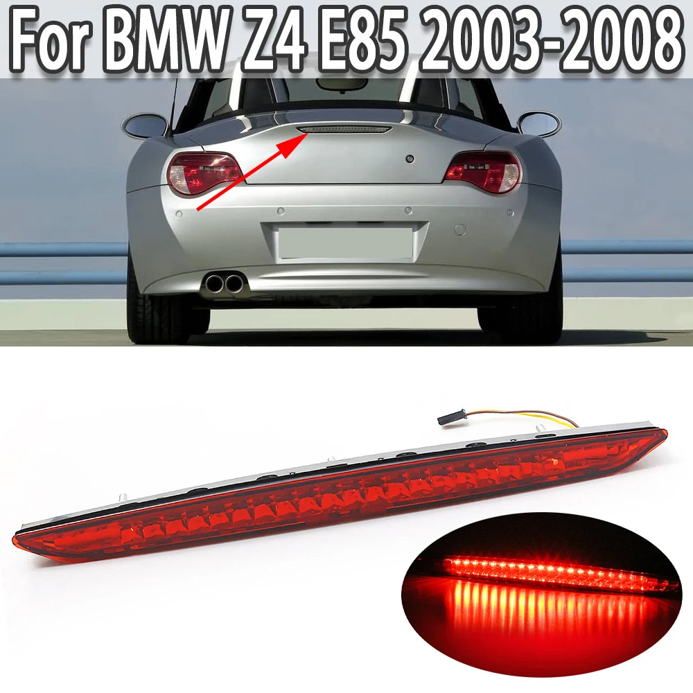 For BMW Z4 E85 2003-2008 63256917378 3RD Third Brake Rear Trunk
