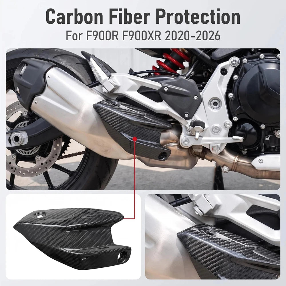 For BMW F900R F900XR 2020-2026 Motorcycle Exhaust Heat Shield