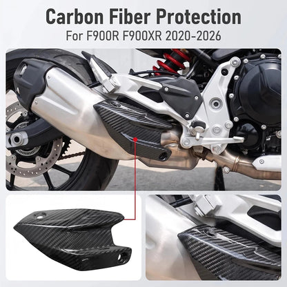 For BMW F900R F900XR 2020-2026 Motorcycle Exhaust Heat Shield