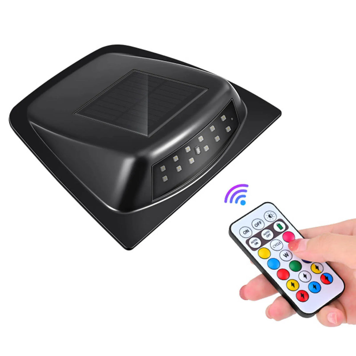 For Jeep Pickup solar-powered Roof Waterproof Marker Remote