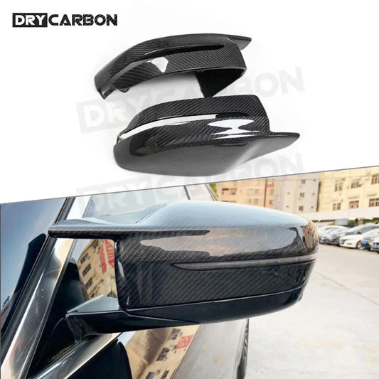 For BMW G11 G12 G14 G15 Carbon Fiber Rearview Mirror Cover Cap