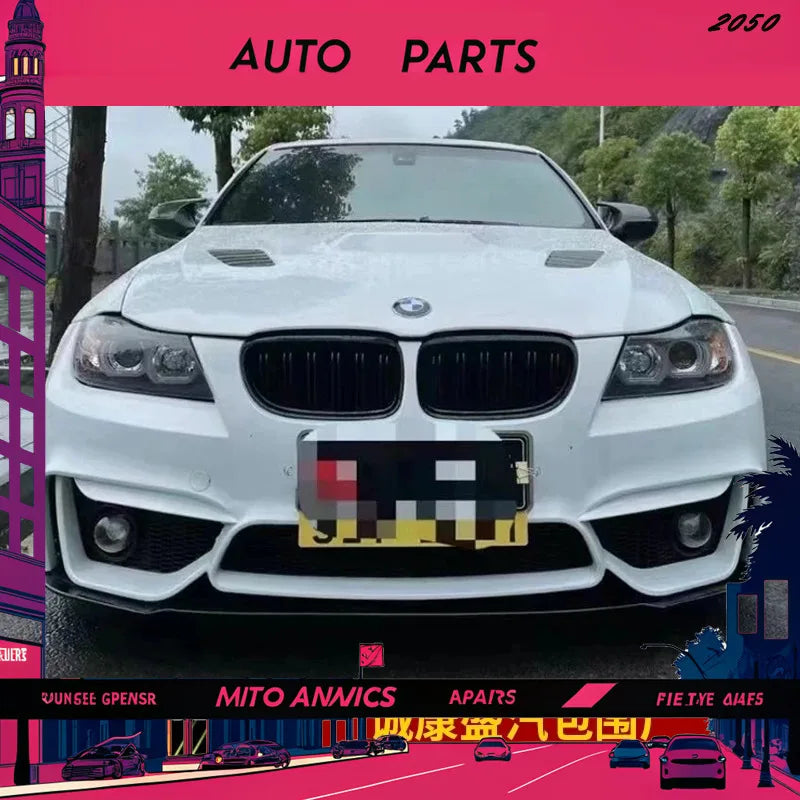 For BMW 3 Series E90 Modified Suit M4 Full Body Kit Front Rear