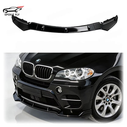 For BMW X5 E70 Lci 2010-2014 ABS Front Bumper Spoiler Lip Lower