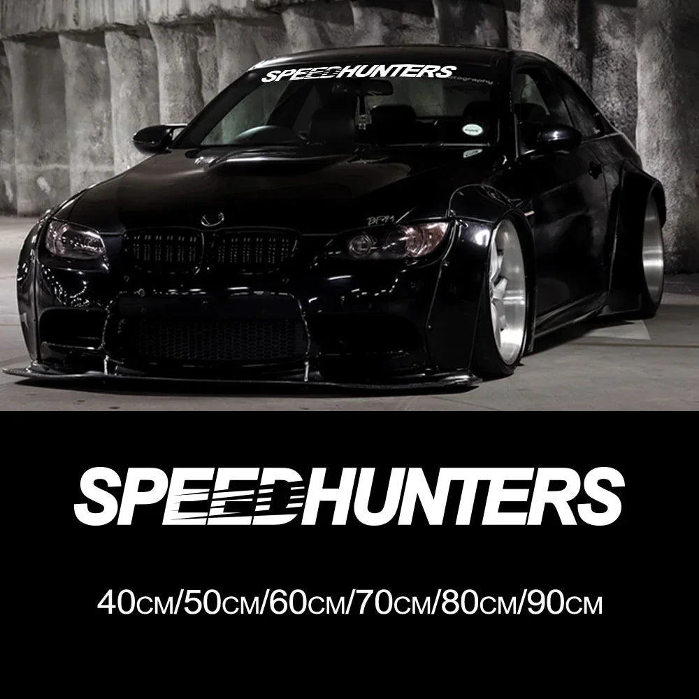 Design Various Size Speed Hunters Graphic Vinyl Sticker
