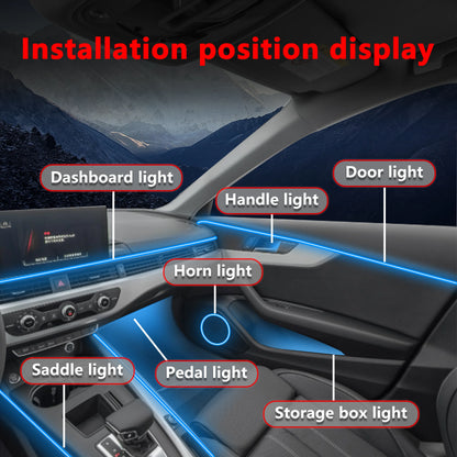 For Hyundai Elantra Ad Ambient Lamps Colorful Atmosphere