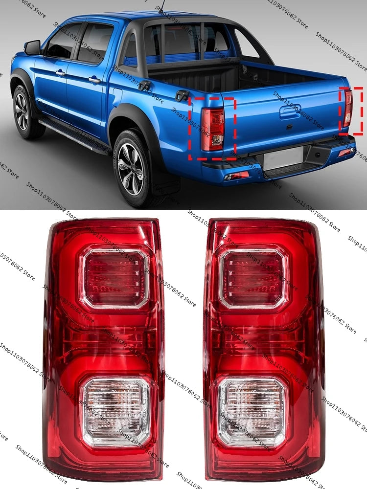 For Jac T8 Pickup Rear Tail Reversing Brake Taillight Bulbs Wire