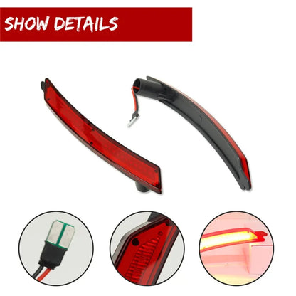 For 2ND Gen MINI Cooper R55 R56 R57 R58 R59 R60 R61 Amber Red