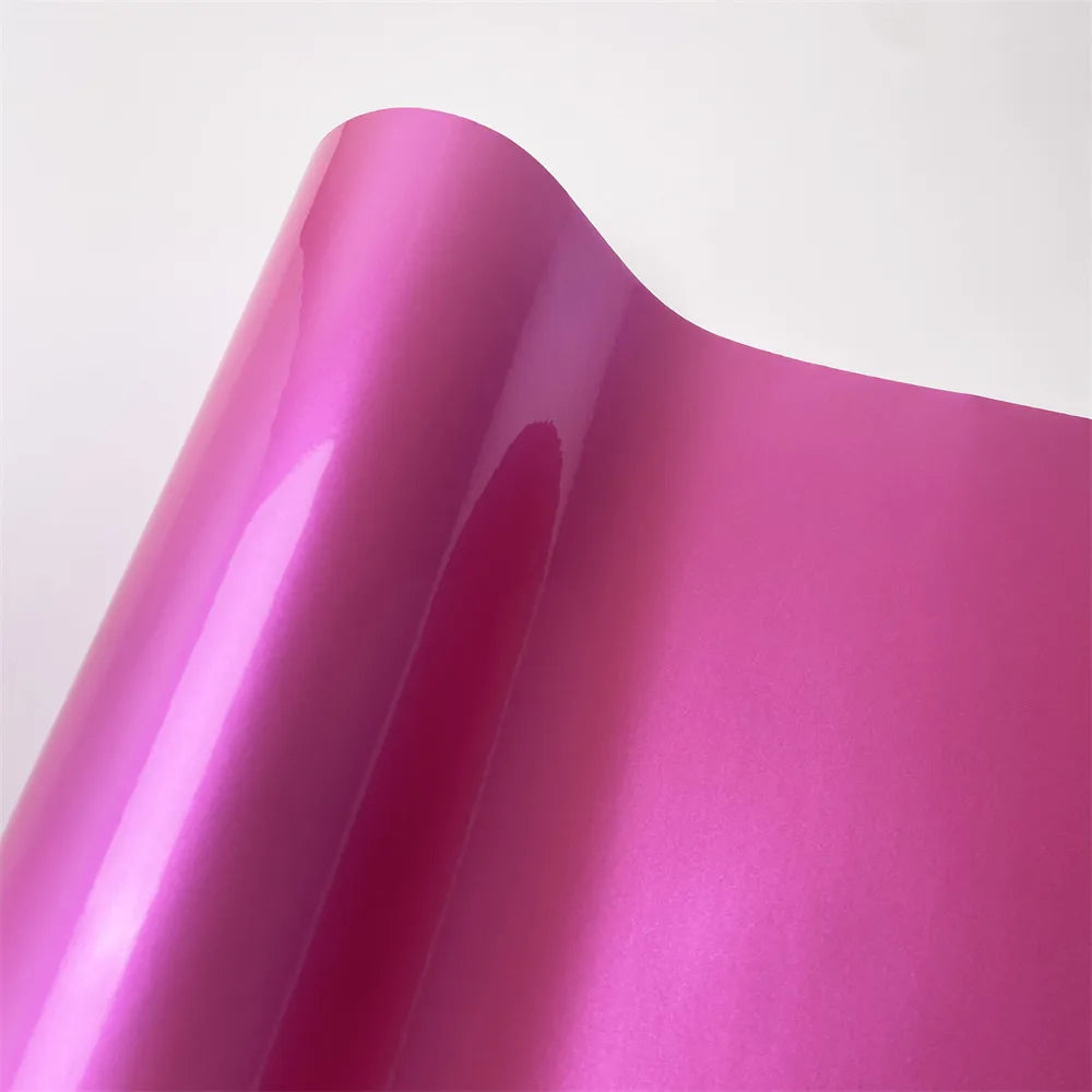 For Auto Tuning Bike Motorcycle Metallic Candy Pink Vinyl Wrap