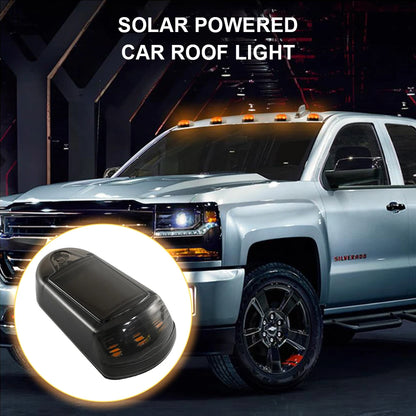 Wireless Cab Truck Solar No Drill Yellow Roof Marker