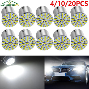 20PCS 1156 1157 ba15s 3014 22SMD Dc 12V Brake