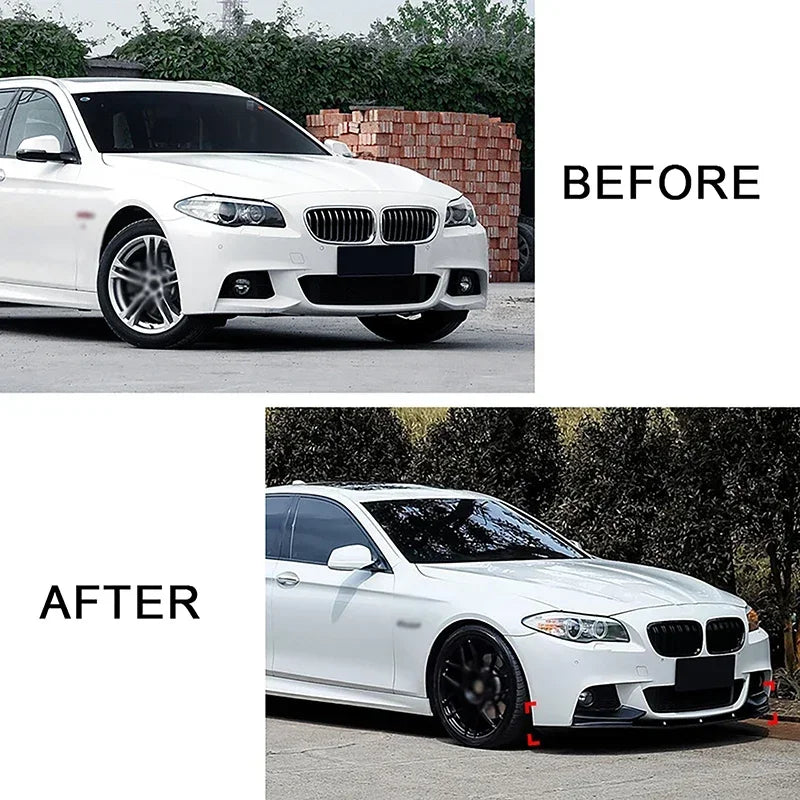 For BMW Front Bumper Lower Lip Spoiler Kit BMW Series F10