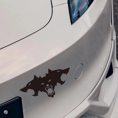 Three Wolf Beast off-road Pickup Sticker Glass Window Door