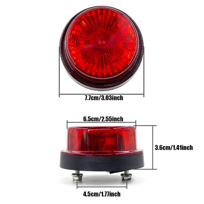 2PCS 12V 24V Modes 12 Warning Emergency Strobe Flashing