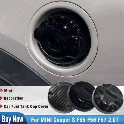 For MINI Cooper S Jcw F55 Black Flag Brand Fuel Tank Cover F56
