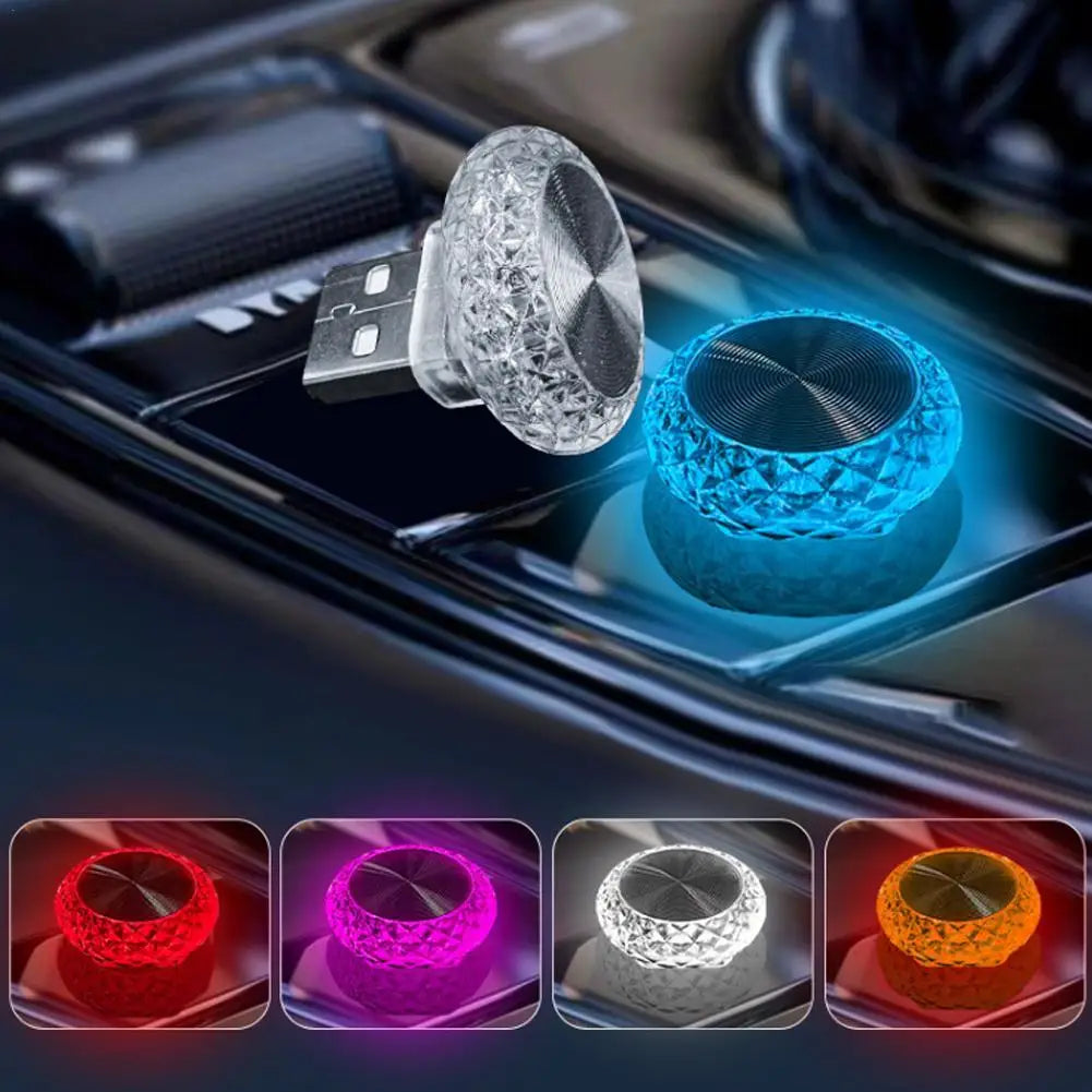 For Auto Interior Environment Light Computer USB Ambient MINI