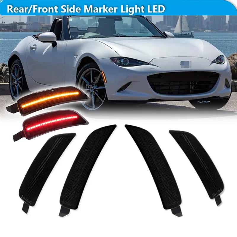 For Mazda MX-5 Miata 2016-2023 Fender Flare Lamps Front Rear