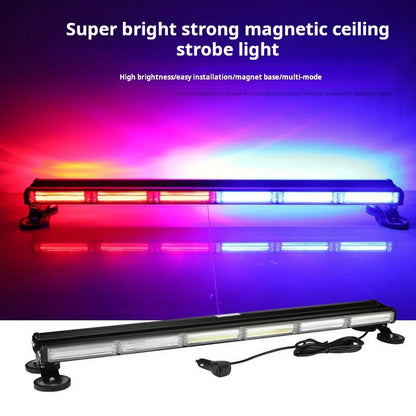 For Vehicles Cob 12V 24V Flash Strobe Amber Articles Stroboscope