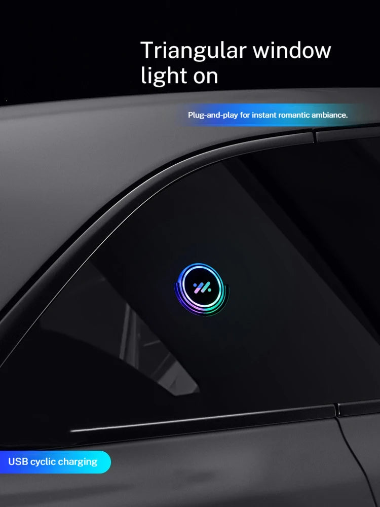 For Im Motors L6 LS6 LS7 Color Changing Cup Holder Rear